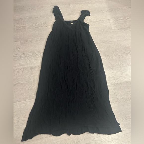 Magaschoni Dresses & Skirts - Magaschoni long black 100% organic cotton dress